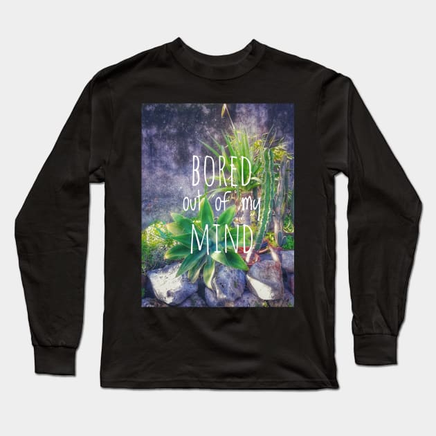 Bored out of my mind Long Sleeve T-Shirt by kourai